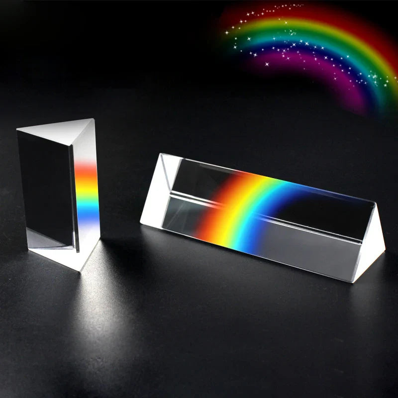 Rainbow Prisma Triangular Glass Prism