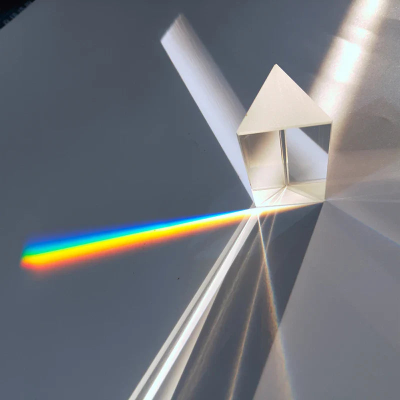 Rainbow Prisma Triangular Glass Prism