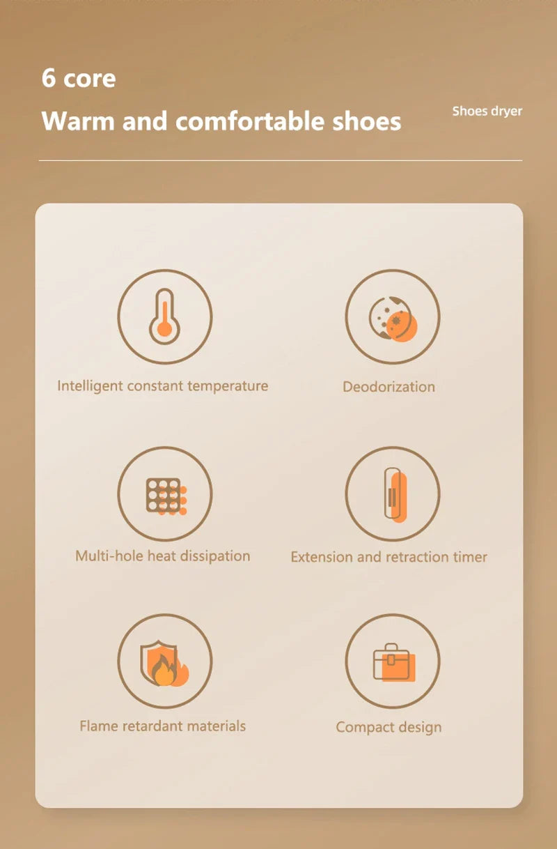 Deodorising & Sterilising Shoe Dryer