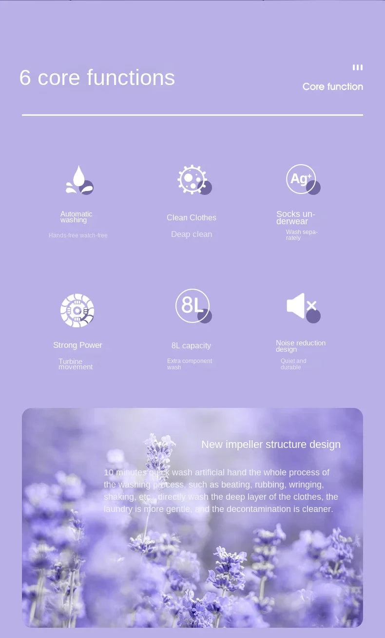 Portable Foldable Washing Machine