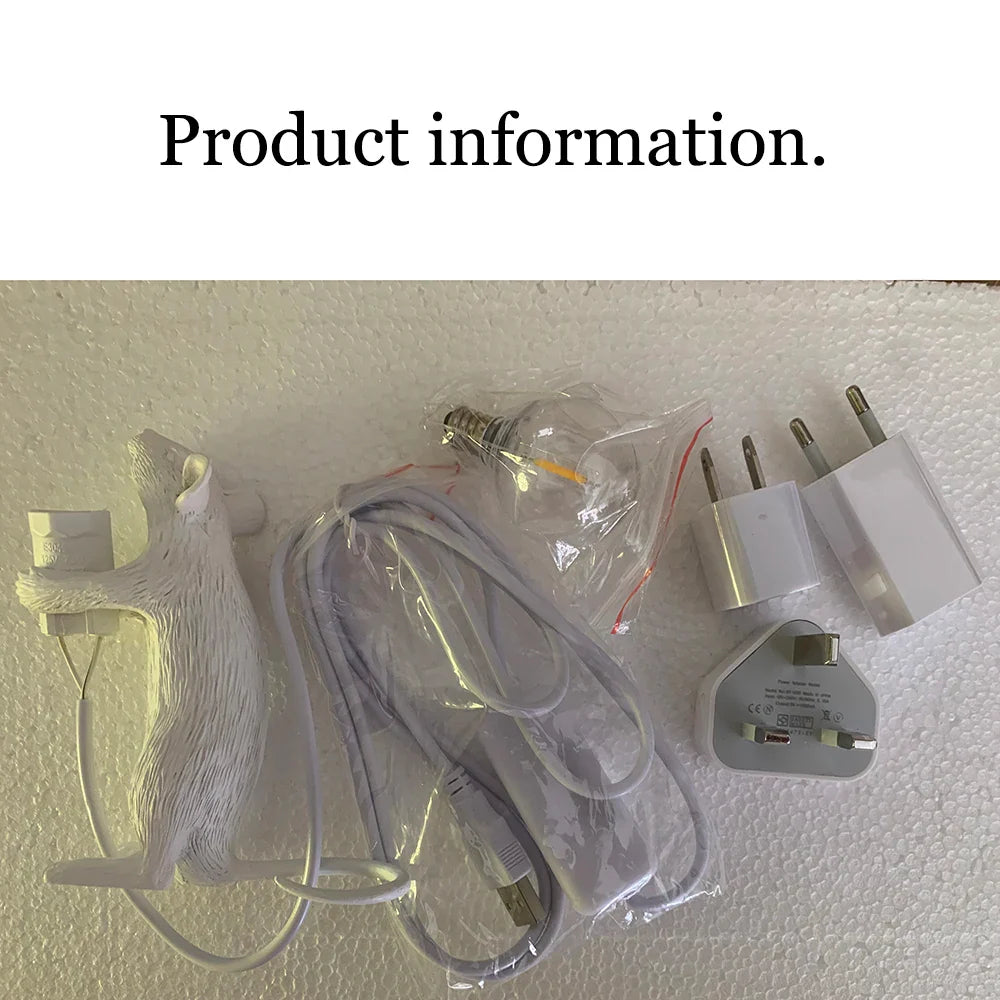 Modern Resin Animal LED Table Lamp