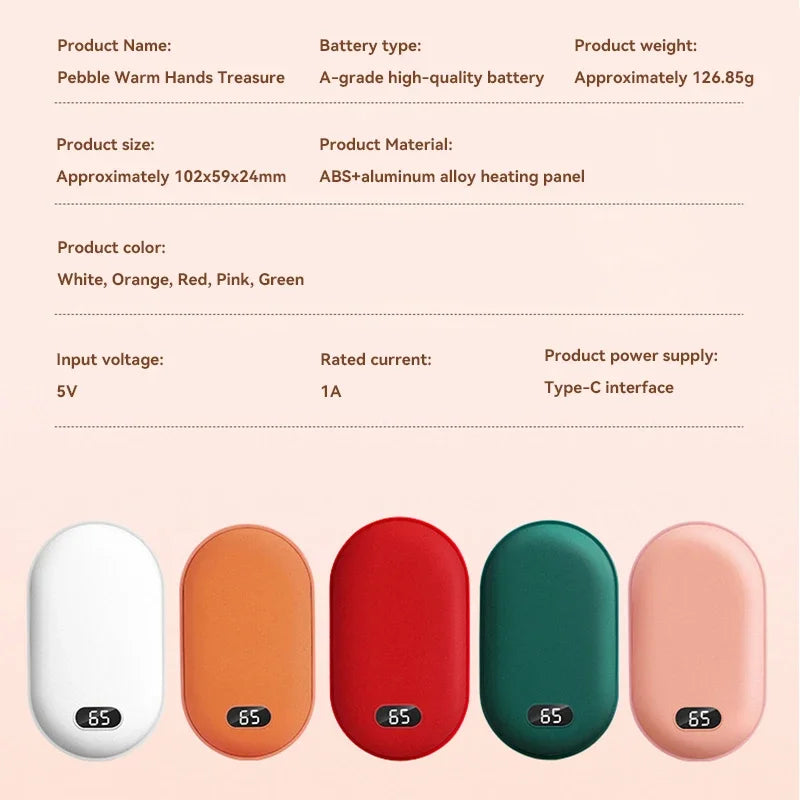 2-in-1 Hand Warmer & Power Bank