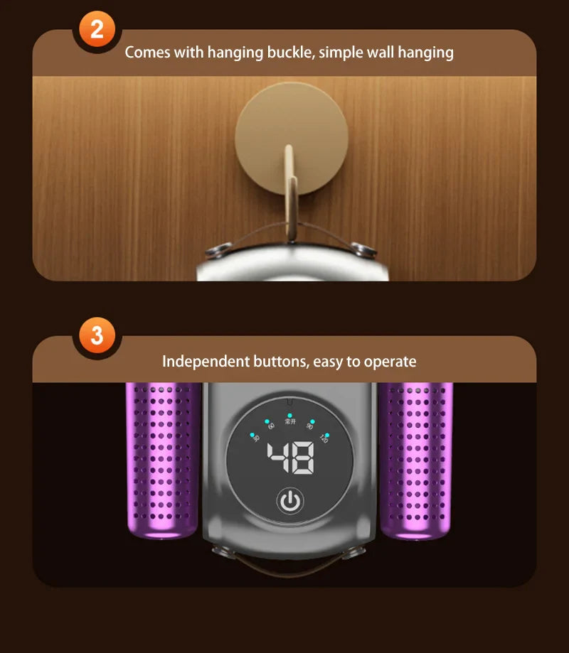 Electric UV Shoe Dryer