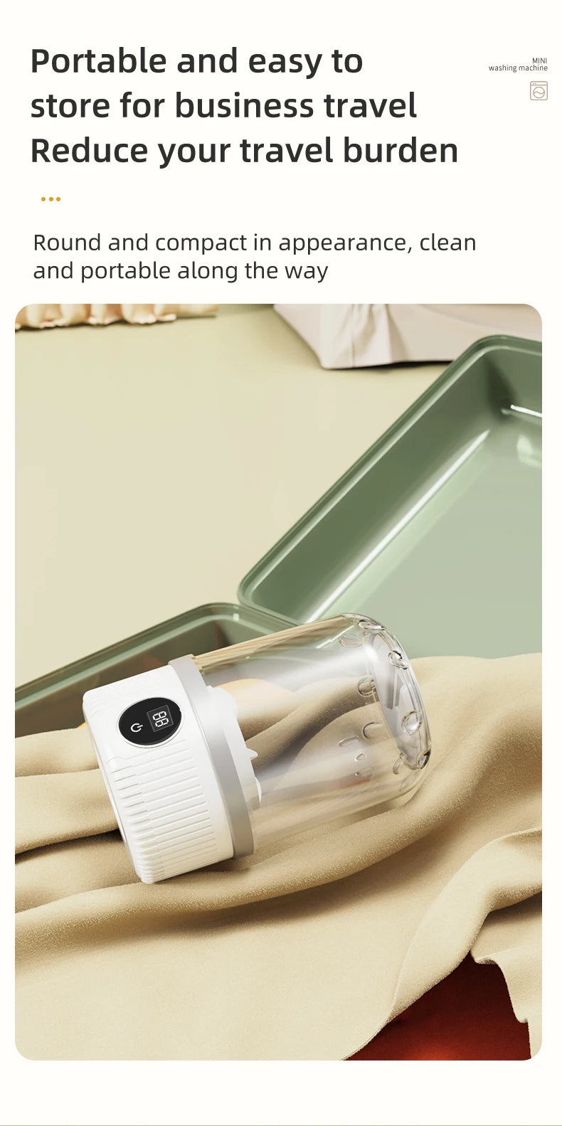 Mini Household Electric Washing Cup