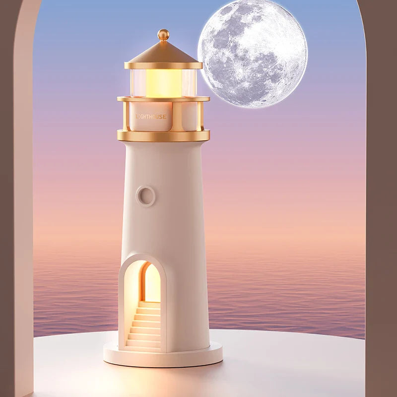 Moon Lamp Projection Lighthouse