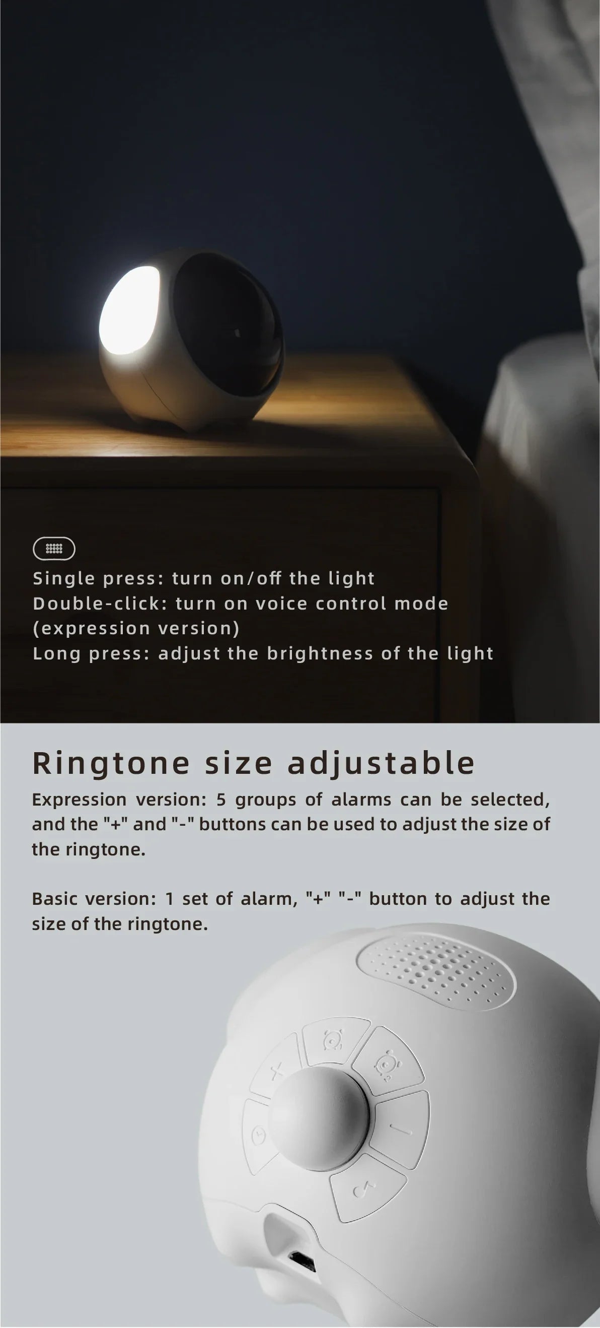 Child Digital Emotion Alarm Clock