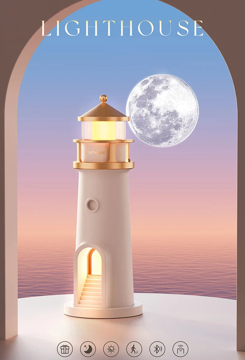 Moon Lamp Projection Lighthouse